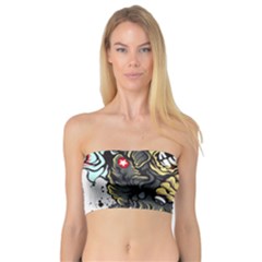 Scooter-motorcycle-boot-cartoon-vector Bandeau Top by 99art