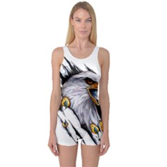 Eagle One Piece Boyleg Swimsuit by 99art