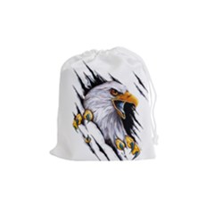 Eagle Drawstring Pouch (medium)