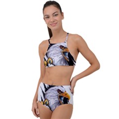 Eagle High Waist Tankini Set by 99art