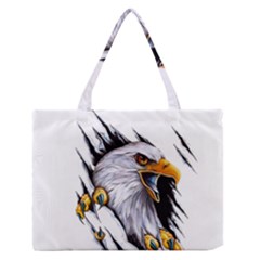 Eagle Zipper Medium Tote Bag