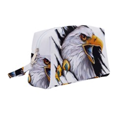 Eagle Wristlet Pouch Bag (medium) by 99art