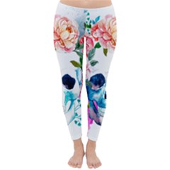 Day Of The Dead Skull Art Classic Winter Leggings