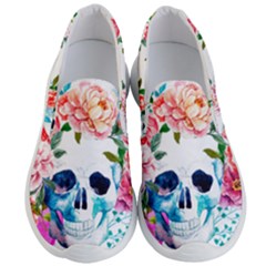 Day Of The Dead Skull Art Men s Lightweight Slip Ons by 99art