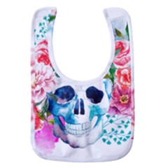 Day Of The Dead Skull Art Baby Bib by 99art