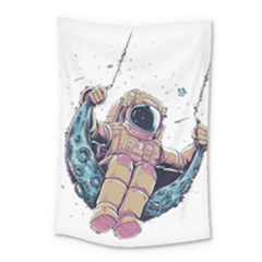 Drawing-astronaut Small Tapestry