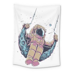 Drawing-astronaut Medium Tapestry