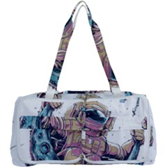 Drawing-astronaut Multi Function Bag by 99art