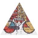 Amsterdam Graphic Design Poster Illustration Wooden Puzzle Triangle View1