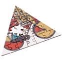 Amsterdam Graphic Design Poster Illustration Wooden Puzzle Triangle View3