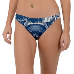 Skull Drawing Band Bikini Bottoms by 99art