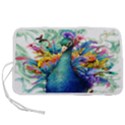 Bird-peafowl-painting-drawing-feather-birds Pen Storage Case (L) View1