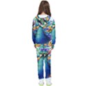 Bird-peafowl-painting-drawing-feather-birds Kids  Tracksuit View2