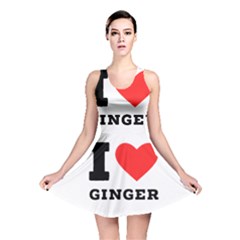 I Love Ginger Reversible Skater Dress by ilovewhateva