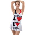 I love ginger Ruffle Top Dress Swimsuit View1