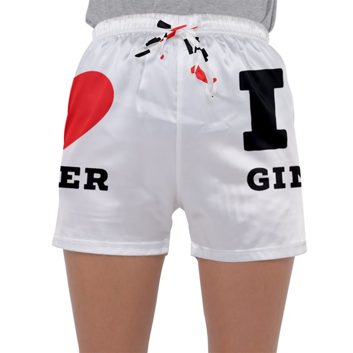 I love ginger Sleepwear Shorts