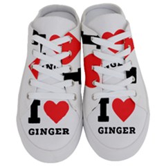 I Love Ginger Half Slippers by ilovewhateva