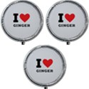 I love ginger Mini Round Pill Box (Pack of 3) View1