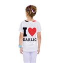 I love garlic Kids  One Piece Tee View2