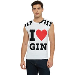 I Love Gin Men s Raglan Cap Sleeve Tee by ilovewhateva