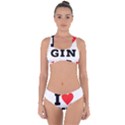 I love gin Criss Cross Bikini Set View1