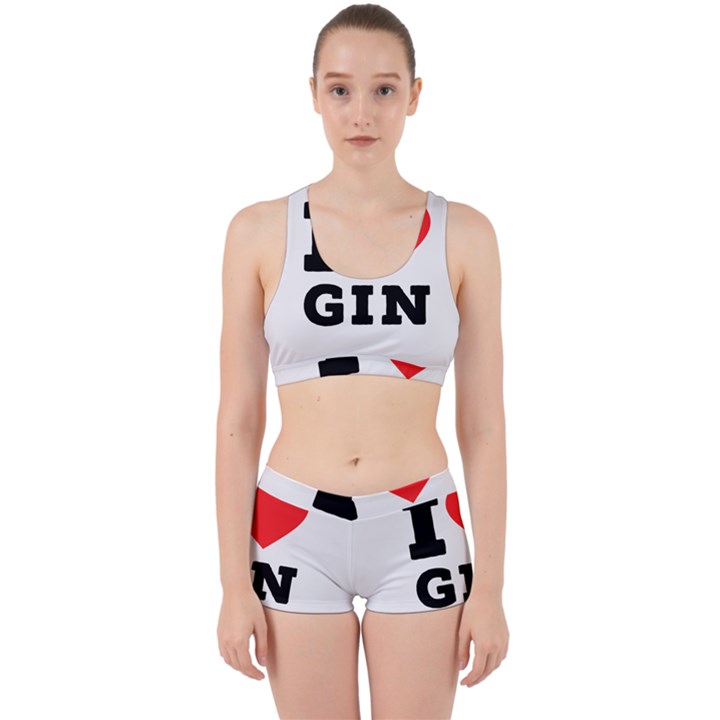 I love gin Work It Out Gym Set