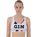 I love gin Back Weave Sports Bra View1