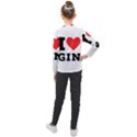 I love gin Kids  Long Mesh Tee View2