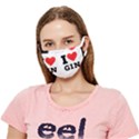 I love gin Crease Cloth Face Mask (Adult) View1