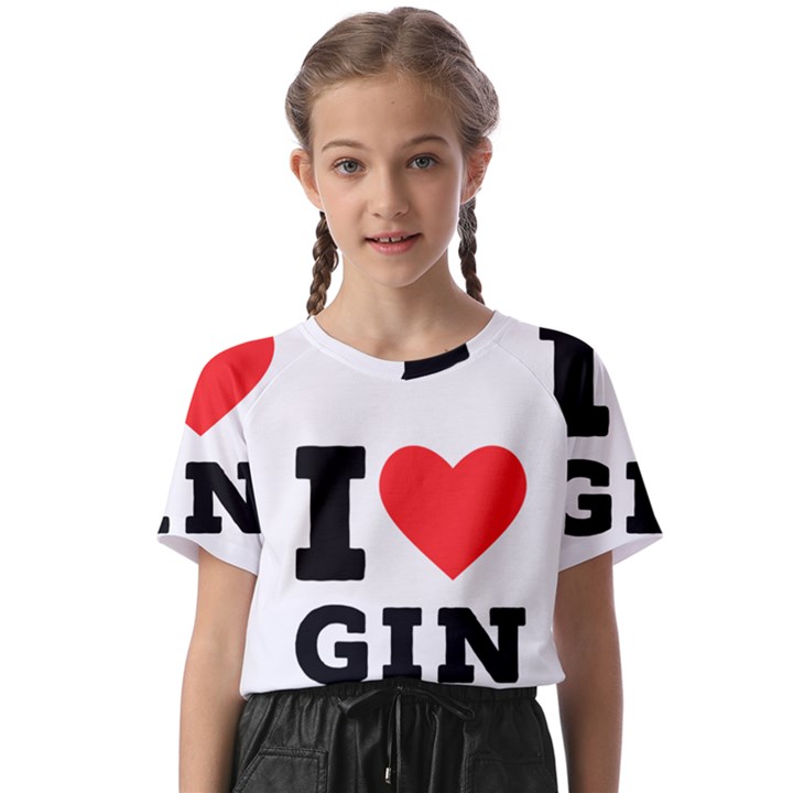 I love gin Kids  Basic Tee