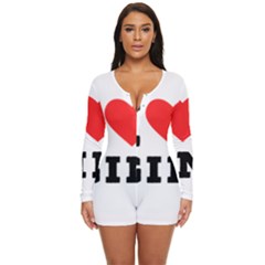 I Love Gin Long Sleeve Boyleg Swimsuit by ilovewhateva