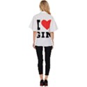 I love gin Women s Batwing Button Up Shirt View4