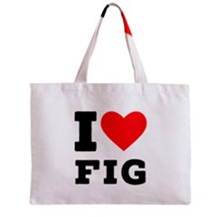 I Love Fig  Zipper Mini Tote Bag by ilovewhateva