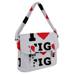 I Love Fig  Buckle Messenger Bag by ilovewhateva