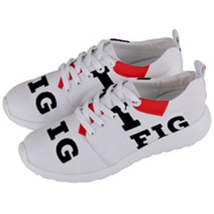 I Love Fig  Men s Lightweight Sports Shoes by ilovewhateva