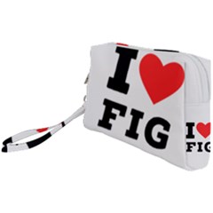 I Love Fig  Wristlet Pouch Bag (small) by ilovewhateva