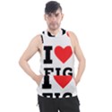 I love fig  Men s Sleeveless Hoodie View1