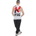 I love fig  Men s Sleeveless Hoodie View2