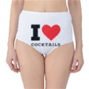 I love cocktails  Classic High-Waist Bikini Bottoms View1