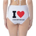 I love cocktails  Classic High-Waist Bikini Bottoms View2