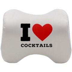 I Love Cocktails  Head Support Cushion by ilovewhateva