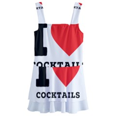 I Love Cocktails  Kids  Layered Skirt Swimsuit by ilovewhateva