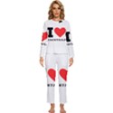 I love cocktails  Womens  Long Sleeve Lightweight Pajamas Set View1