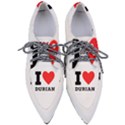 I love durian Pointed Oxford Shoes View1