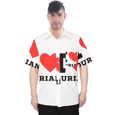 I Love Durian Men s Hawaii Shirt by ilovewhateva