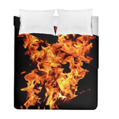 Live Coals Duvet Cover Double Side (full/ Double Size) by artworkshop