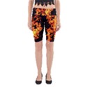 Live Coals Yoga Cropped Leggings View1