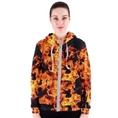 Live Coals Women s Zipper Hoodie by artworkshop