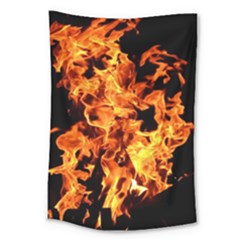 Live Coals Large Tapestry by artworkshop