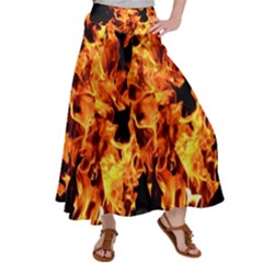 Live Coals Women s Satin Palazzo Pants by artworkshop